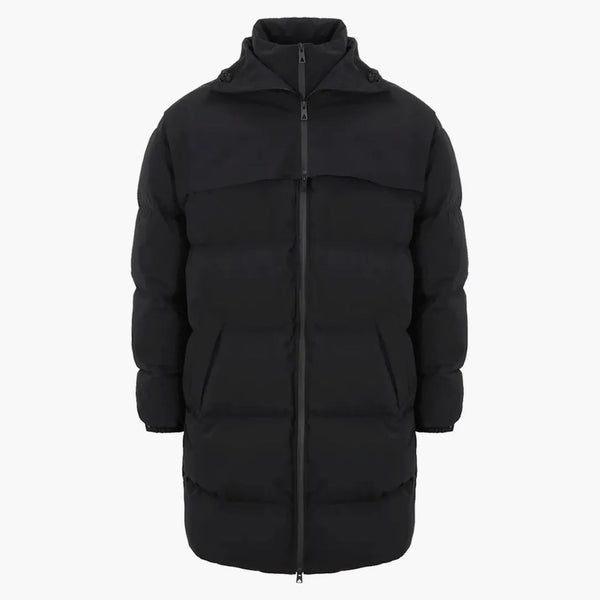 Bottega Veneta Oversized Long Puffer Jacket Black
