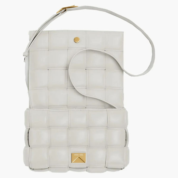 Bottega Veneta Padded Cassette Chalk