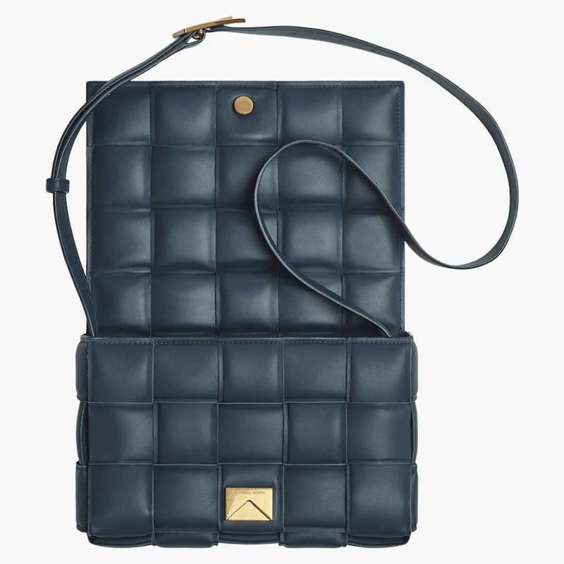 Bottega Veneta Padded Cassette Deep Blue