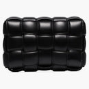 Bottega Veneta imbottita per cassetta BASSE NERO NERO