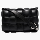 Bottega Veneta imbottita per cassetta BASSE NERO NERO