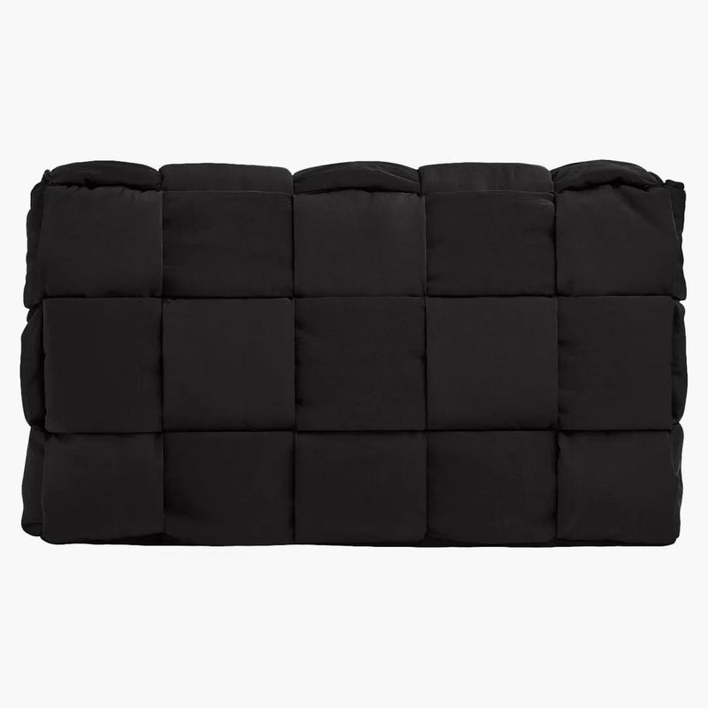 Bottega Veneta Padded Tech Cassette Crossbody Bag Maxi Black
