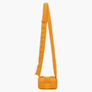 Bottega Veneta Cassette de tecnología acolchada Tangerine