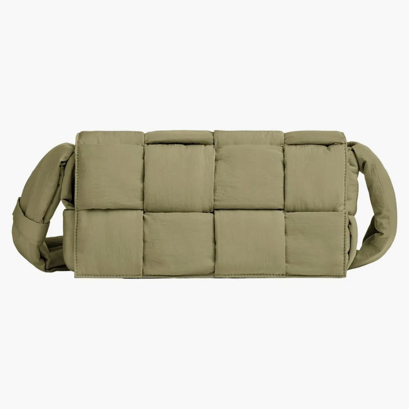 Bottega Veneta Padded Tech Cassette Travertine