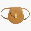 Bottega Veneta Palmellato Convertible Belt Bag Mini Mustard