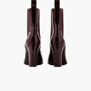 Bottega Veneta Patent Leather Ankle Boot Brown (women's)