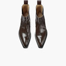 Bottega Veneta Pointed Toe Chelsea Boot Brown