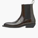 Bottega Veneta Pointed Toe Chelsea Boot Brown
