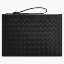 Bottega Veneta Pouch Large Intrecciato Black