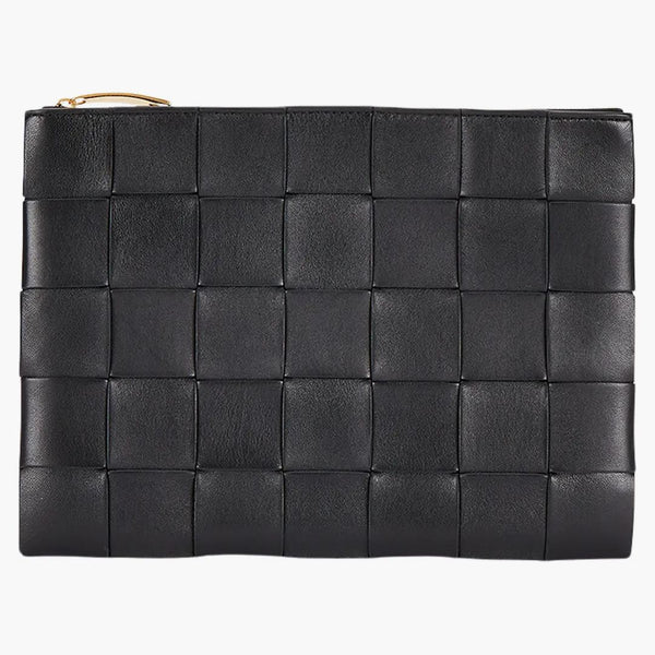 Bottega veneta påse medium intreccio svart