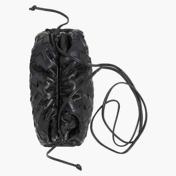 Bottega Veneta Pouch Mini Intrecciato Black