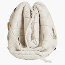 Bottega Veneta Pouch Mini Metallic Embellishment Chalk