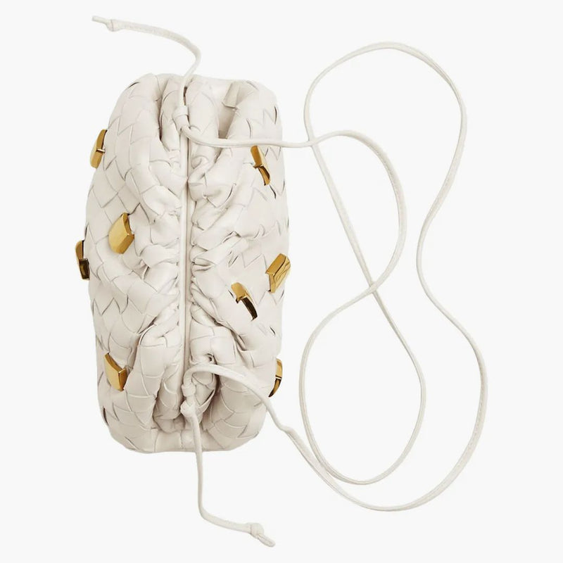 Bottega Veneta Pouch Mini Metallic Ozdobní křída