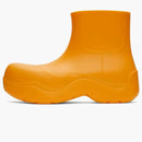 Bottega Veneta Puddle Ankle Boots Tangerine