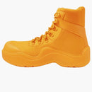 Bottega Veneta Puddle Bomber Ankle Boot Tangerine