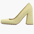 Bottega Veneta Pump Tower Suede Leather Light Yellow (women's)