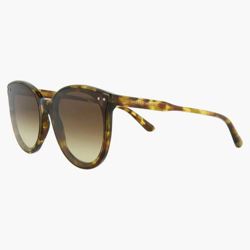 Bottega Veneta Round/oval-frame Acetate Sunglasses Havana/brown (bv0165s-30002460-004-20355)