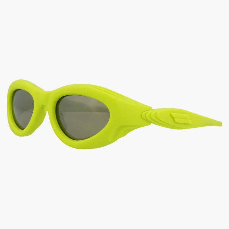 Bottega Veneta Rotonda occhiali da sole ovali verde/verde (BV1162S-30013384-003)
