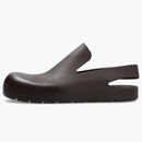 Bottega Veneta Rubber Slingback Puddle Shoes Brown