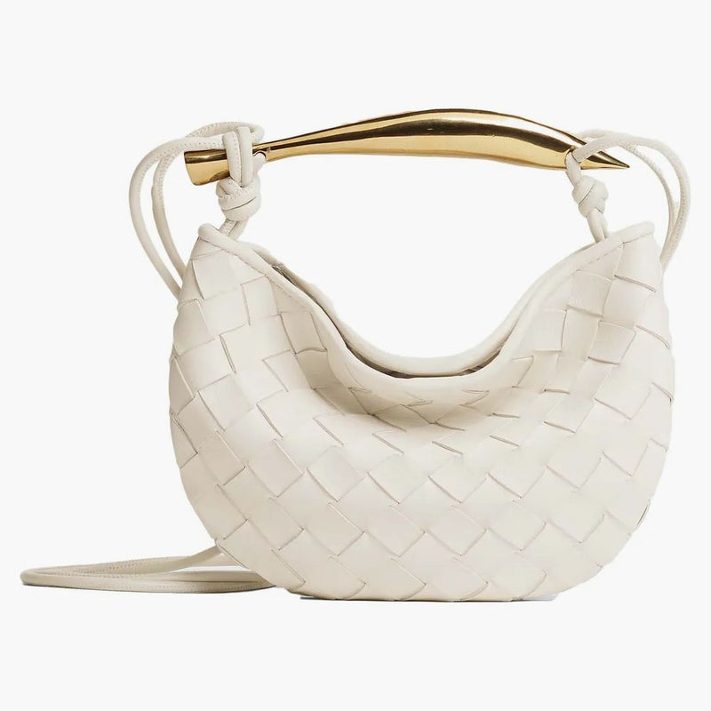 Bottega Veneta Sardine Mini Chalk
