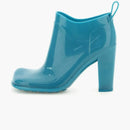 Bottega Veneta Shine Rubber Ankle Boots Blue