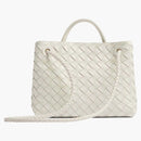 Bottega Veneta Small Andiamo White