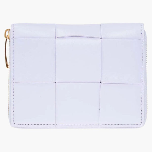 Bottega Veneta Small Cassette Bi-fold Zip Wallet Mirth Washed