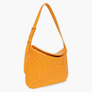 Bottega Veneta Small Fnap Shoulse Bag Orange