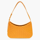 Bottega Veneta Small Fnap Shoulse Bag Orange