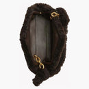 Bottega Veneta Small Triangle Frame Shoulder Bag Fondant Gold