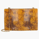 Bottega Veneta Wollato Leather Clutch Eggnog