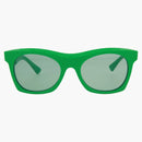 Bottega Veneta Square Frame Acetate Solglasögon Green (BV1061S-30009032-005)