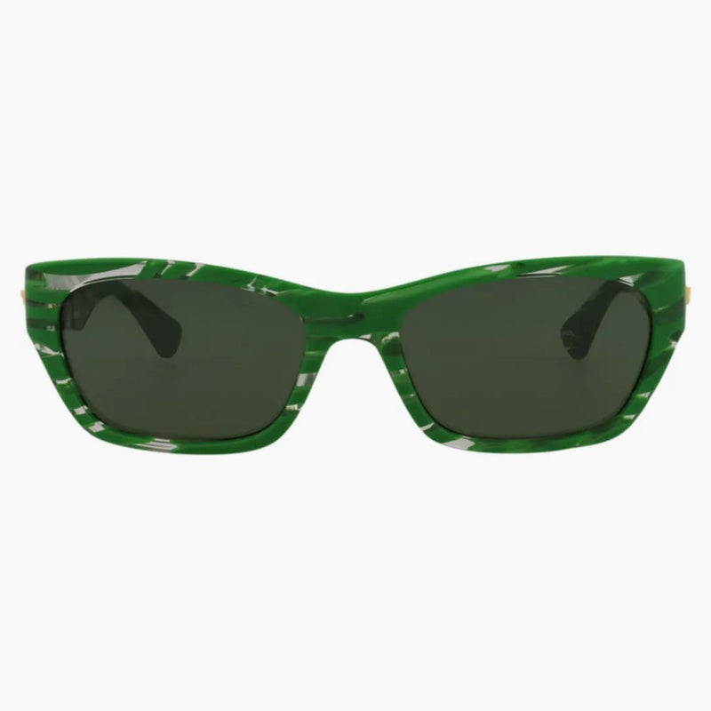 Bottega Veneta Square Rectangle Sunglesses Green/Green (BV1143S-30013129-004)
