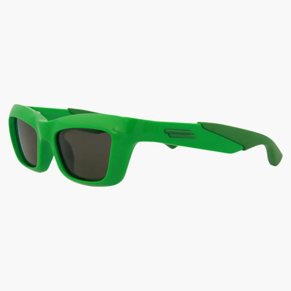 Bottega Veneta Square Solglasögon Green/Green (BV1182S-30013671-003)