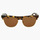 Bottega Veneta Square Sunglasses Havana/havana Brown (bv1003s-30007850-002)