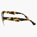 Bottega Veneta Square Sunglasses Havana/havana Brown (bv1003s-30007850-002)