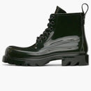 Bottega Veneta Stride Lace Up Ankle Boot Dark Green