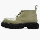 Bottega Veneta Swell Leather Shoes Green
