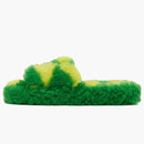 Bottega Veneta Teddy Sandal Green Yellow (women's)