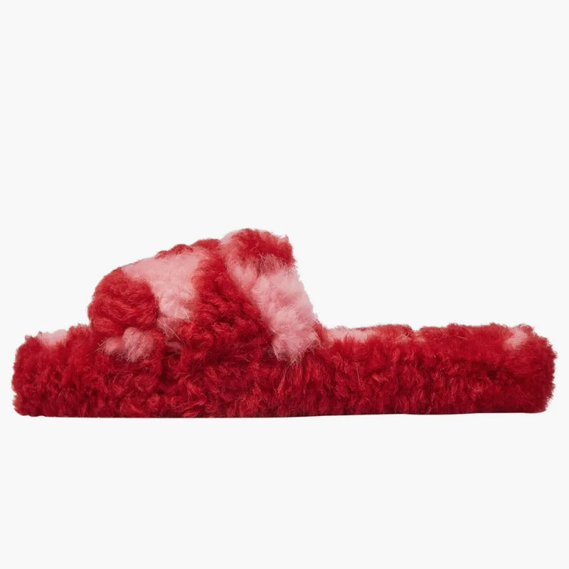 Bottega Veneta Teddy Sandal Red Pink