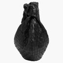 Bottega Veneta Teen Jodie Intreccio Black