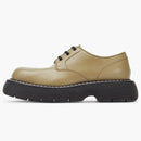 Bottega Veneta The Bounce Swell Lace Up Shoe Beige Black