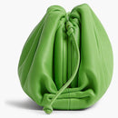 Bottega Veneta el mini bolsillo de ácido verde