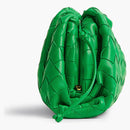 Bottega Veneta the Mini Pouch Intreccio Weave Parakeet