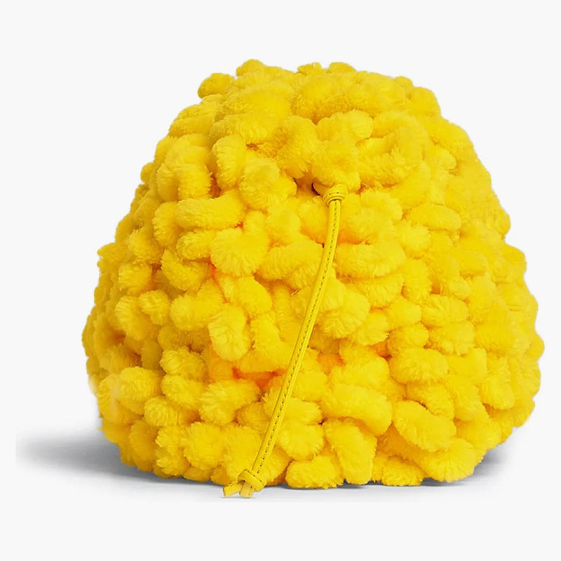 Bottega Veneta Mini pouzdro mini mop efekt Lemon