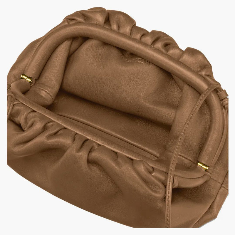 Bottega Veneta the Pouch 20 Butter Calf Camel