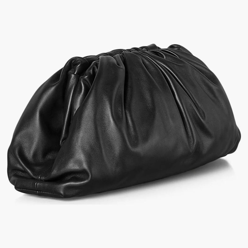 Bottega Veneta the Pouch Butter Calf Nero