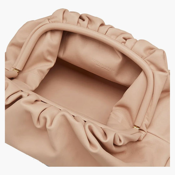 Bottega Veneta the Pouch Butter Calf Nude