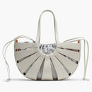 Bottega Veneta The Shell Medium Handbag Grey