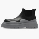 Bottega Veneta Tire Ankle Chelsea Boot Black Vapor